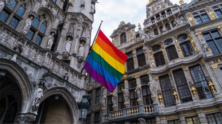 belgique rainbow flag