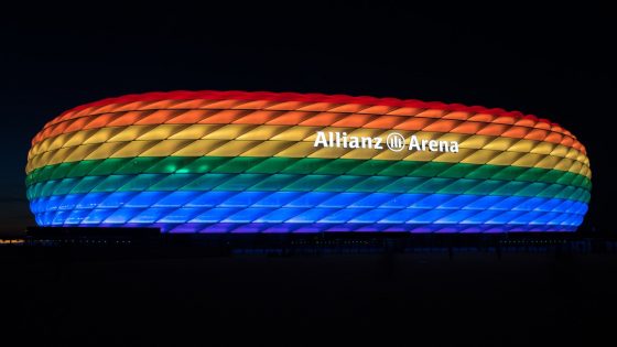 Euro : la France « regrette » le refus de l’UEFA d’illuminer le stade de Munich en arc-en-ciel