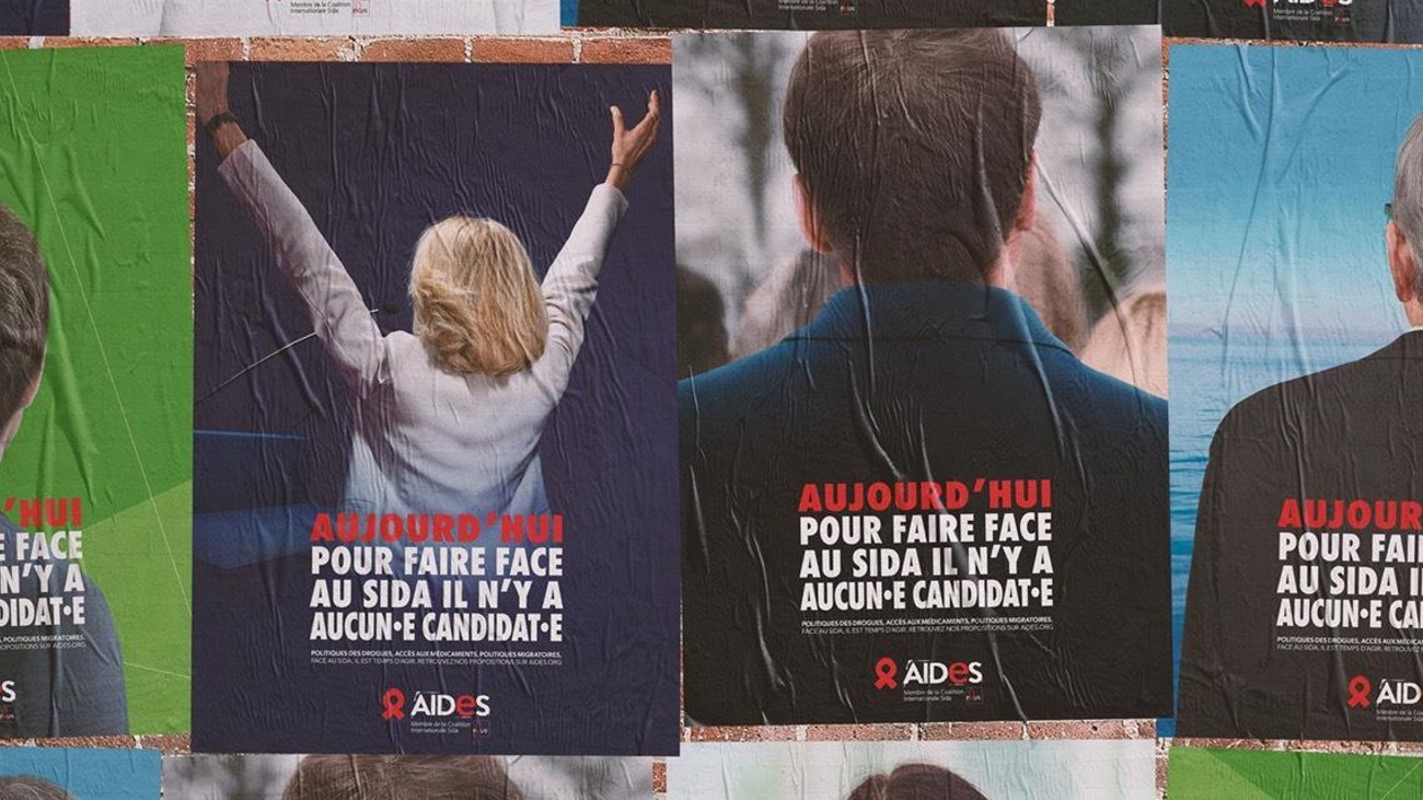 Campagne d'affichage AIDES - AIDES