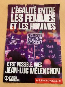 Tract Egalité Femmes-Hommes de la France Insoumise - Tiphaine Dubuard 