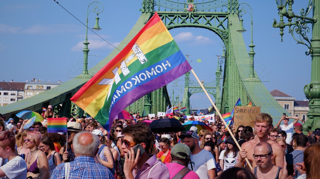 Pride de Budapest, Hongrie - juillet 2021