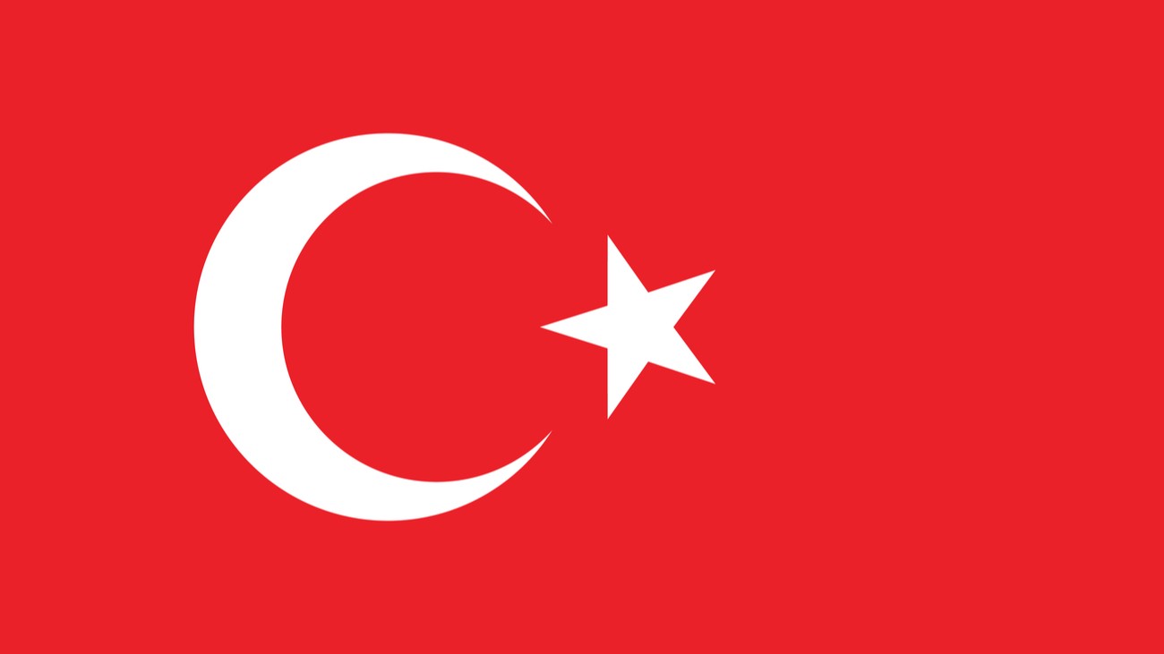 Le drapeau de la Turquie