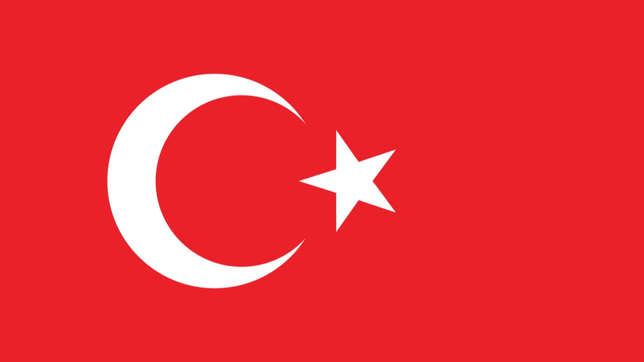 Le drapeau de la Turquie