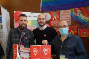 Stand de HES LGBTI+ - Jean-Benoit Richard 