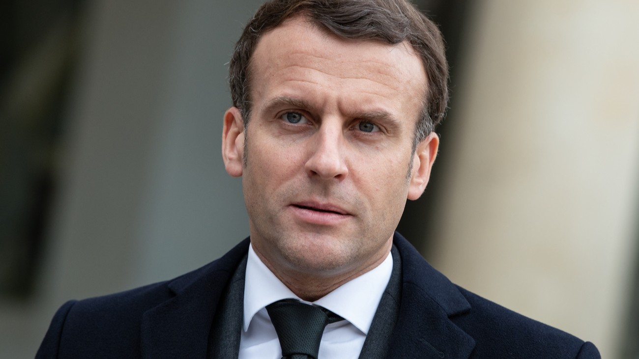 Emmanuel Macron en 2021