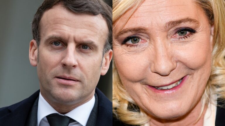 Emmanuel Macron et Marine Le Pen