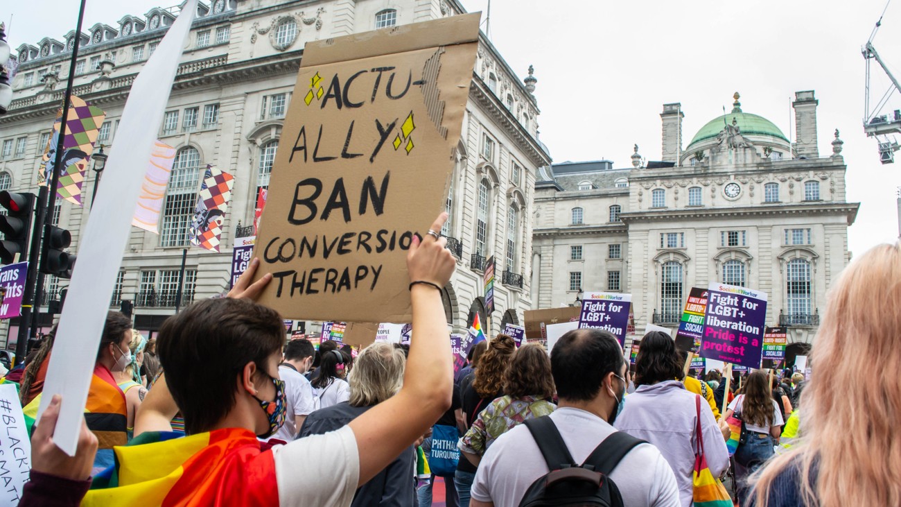 "Reclaim Pride March" à Londres - 24/07/2021 - Jessica Girvan / Shutterstock