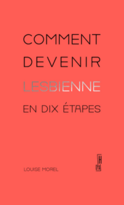 Couverture "Comment devenir lesbienne en dix étapes'" - capture d'écran