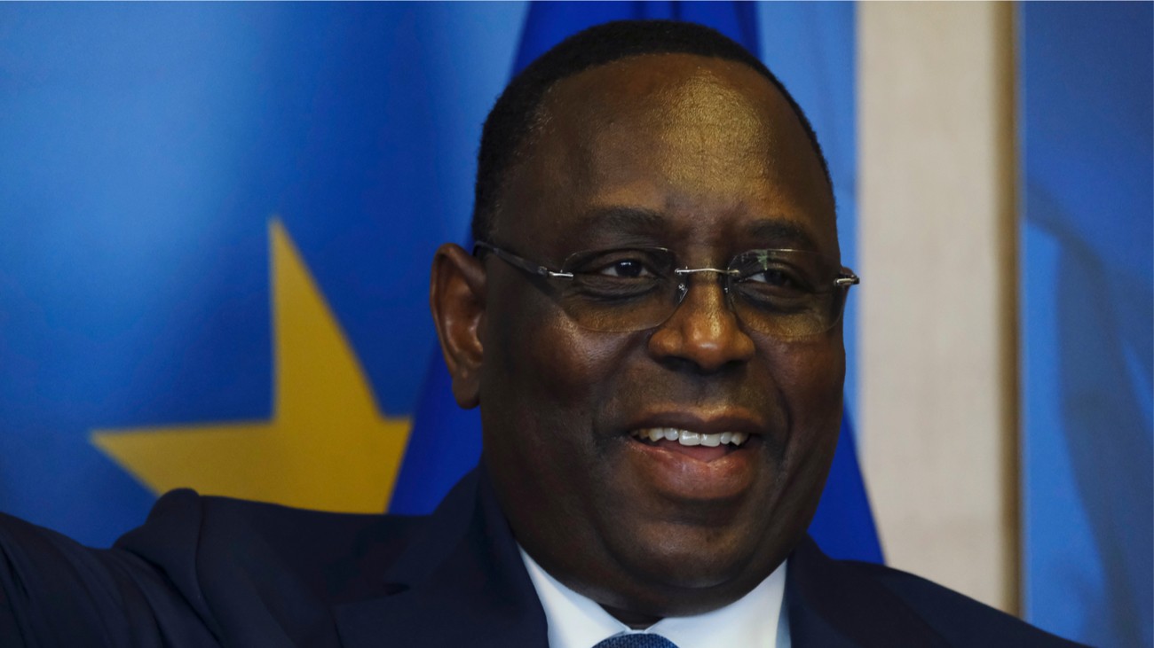 Macky Sall, président de la République sénégalaise, en 2019