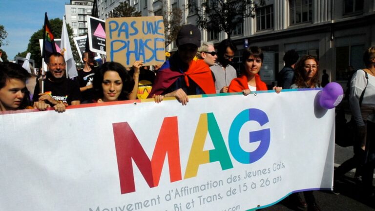 Marche lors de la journée de la bisexualité en 2017 - Jean-Benoit Richard