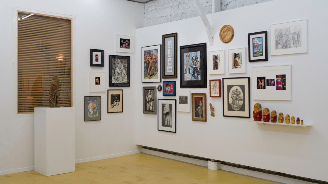 Vue d'une salle de l'exposition « AllTogether » à The Community, à Pantin