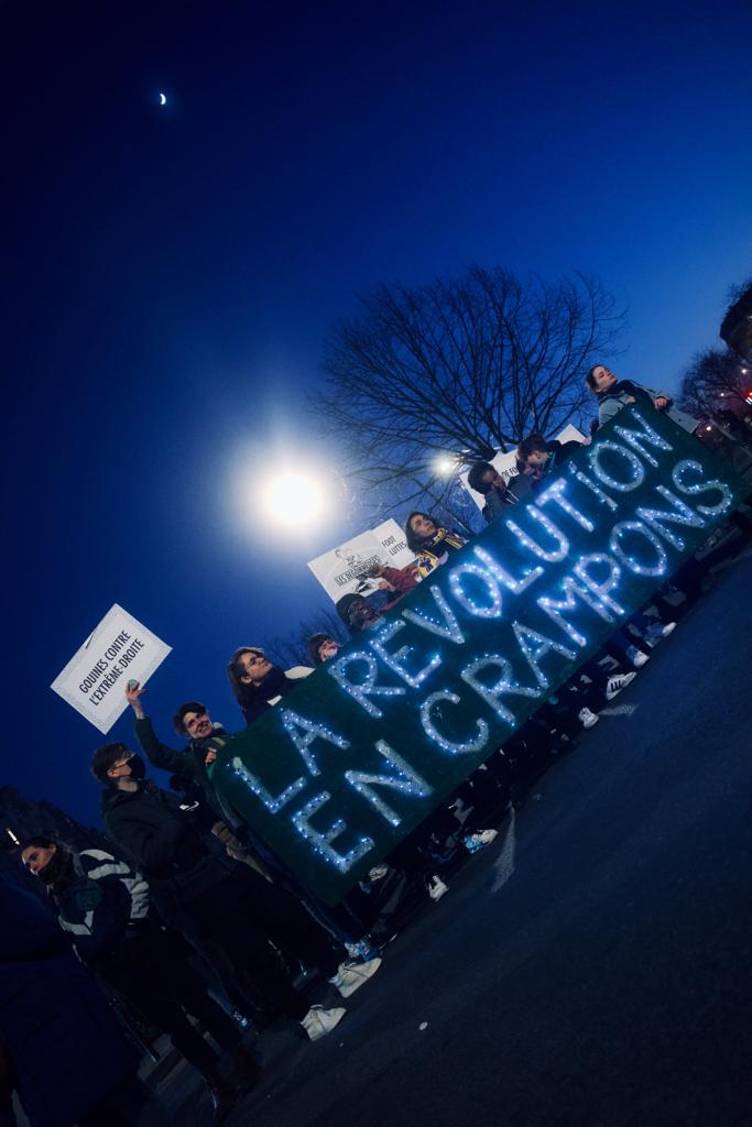 Les Dégommeuses à la Pride de nuit 