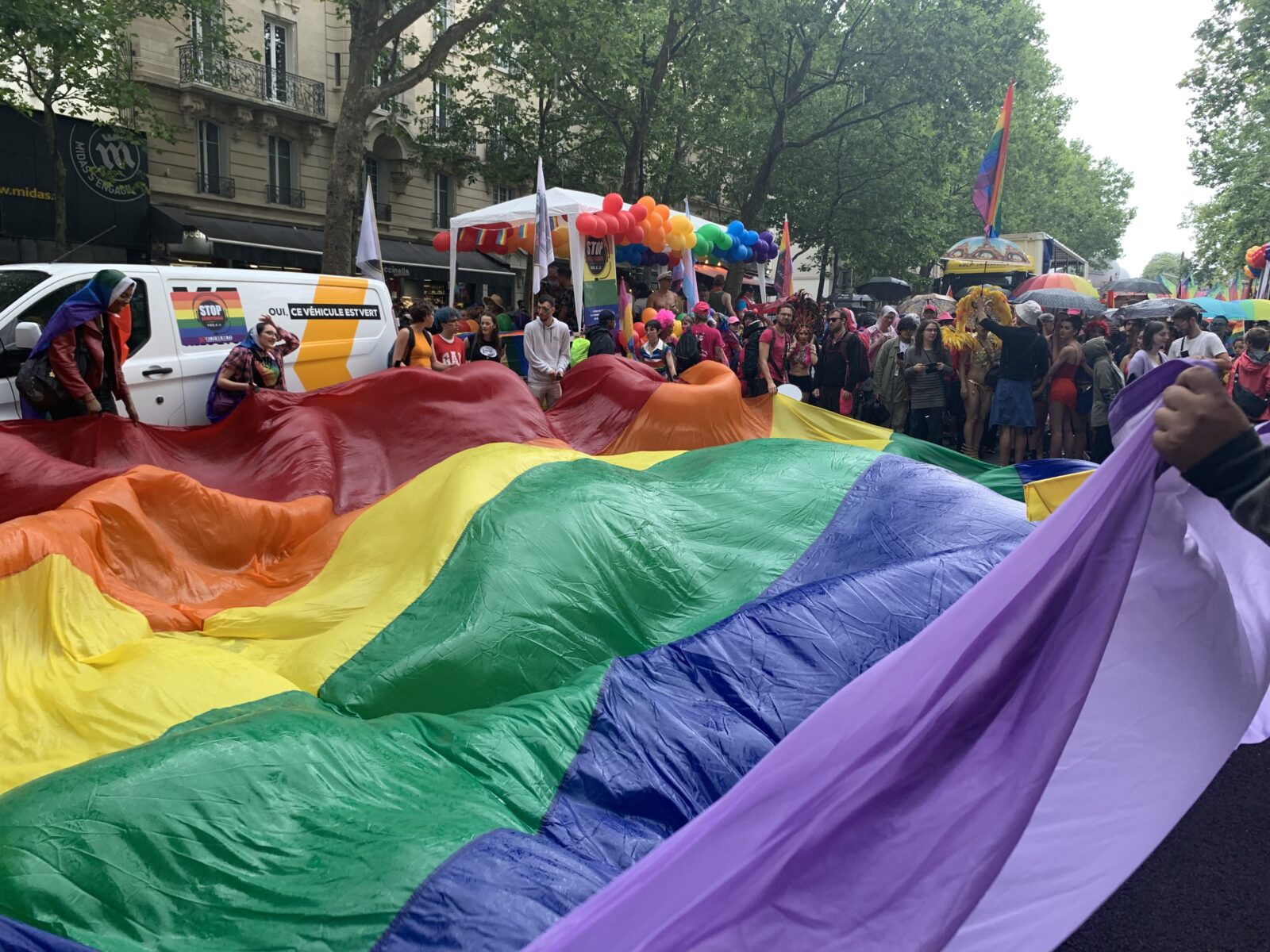 Drapeau LGBT - Tiphaine Dubuard