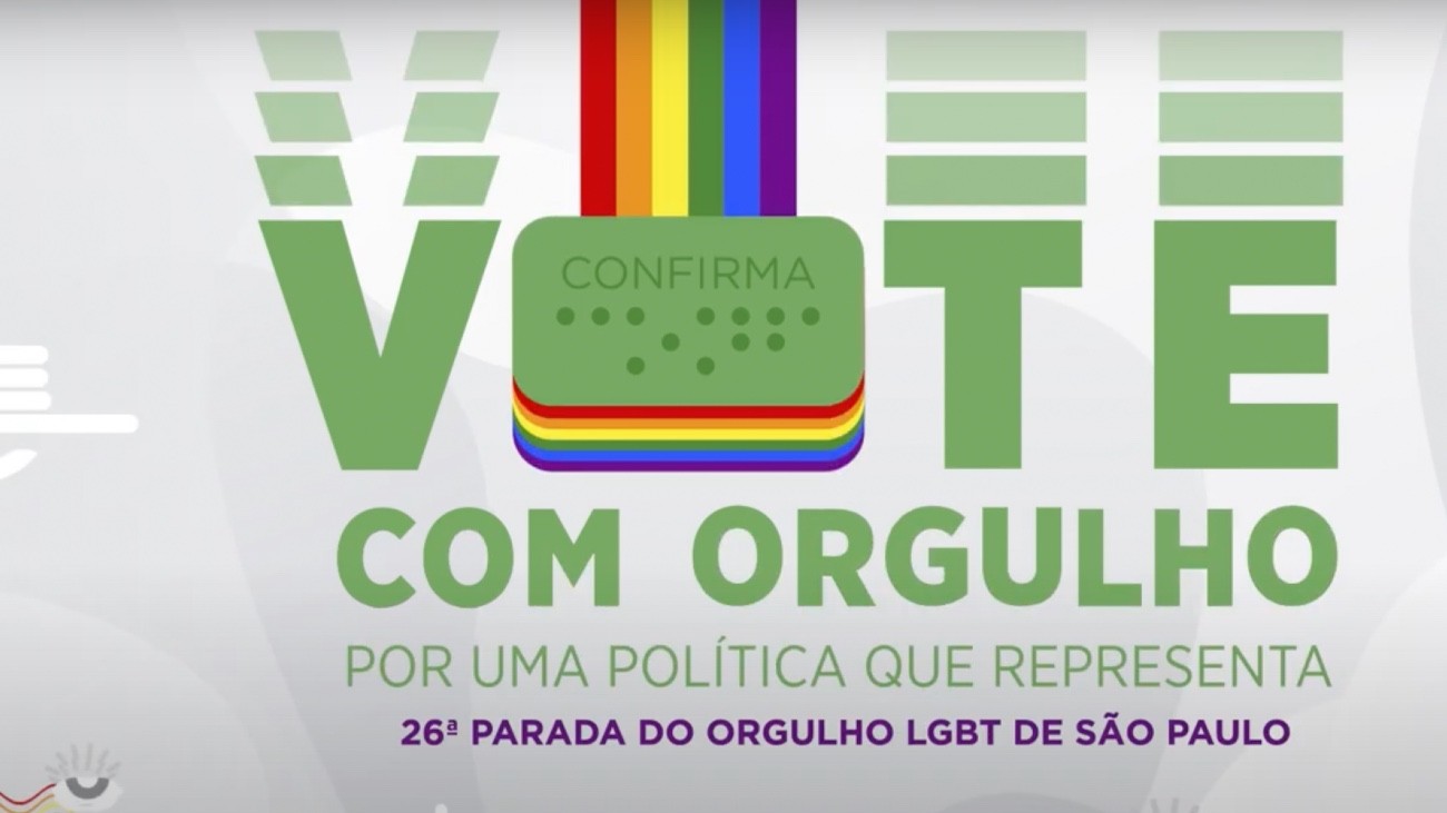 Le slogan de la Pride de Sao Paulo 2022