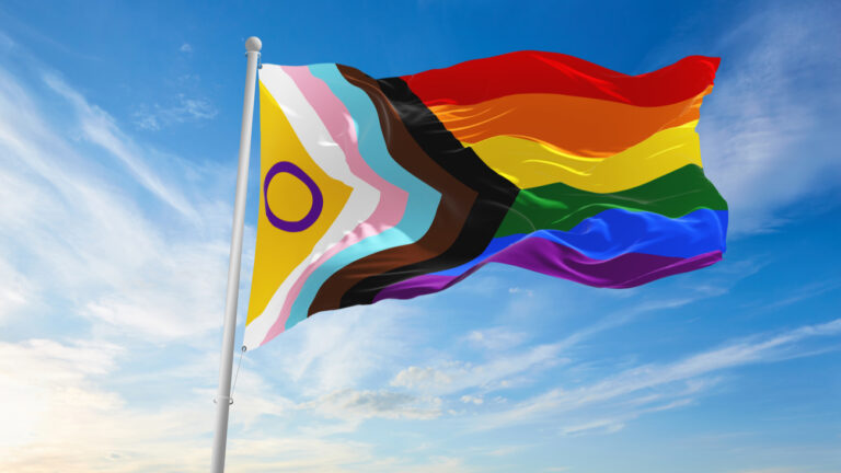 drapeau LGBTI+