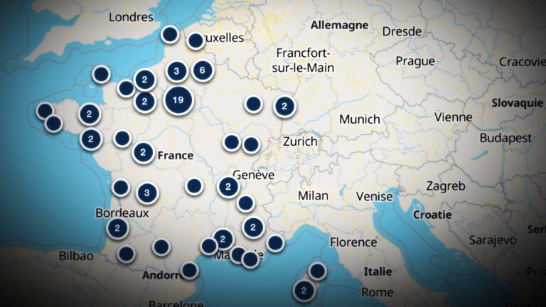 Variole du singe carte des centres de vaccination