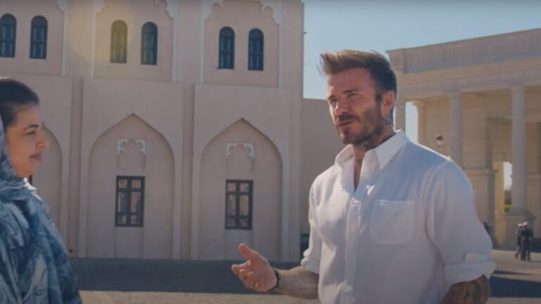 David Beckham critiqué pour sa campagne en faveur du Qatar