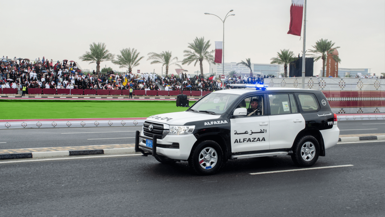 Un véhicule de la police qataris - Fauzan Fitria / Shutterstock