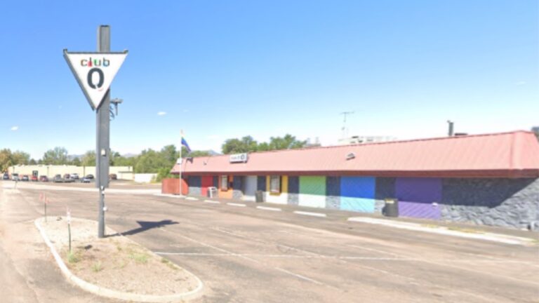 Vue du Club Q à Colorado Springs - Capture d'écran / Streetview Google Maps