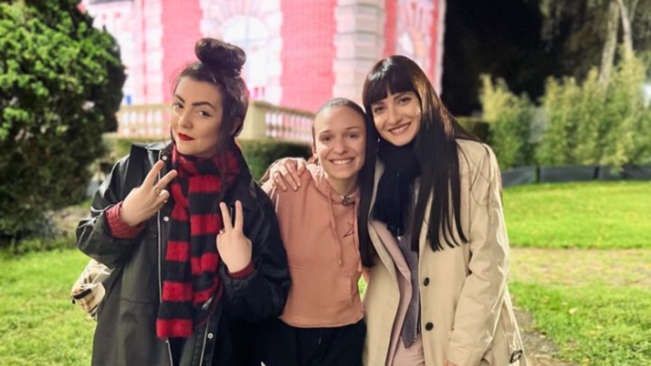 Hoshi, Enola, Gia Martinelli à la « Star Academy » - Capture d'écran / Instagram de Hoshi