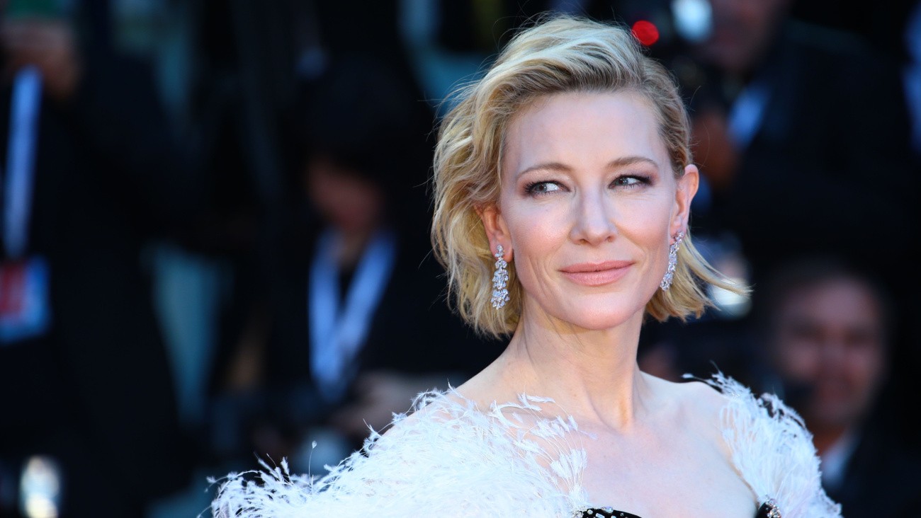 Cate Blanchett en 2018 à Venise
