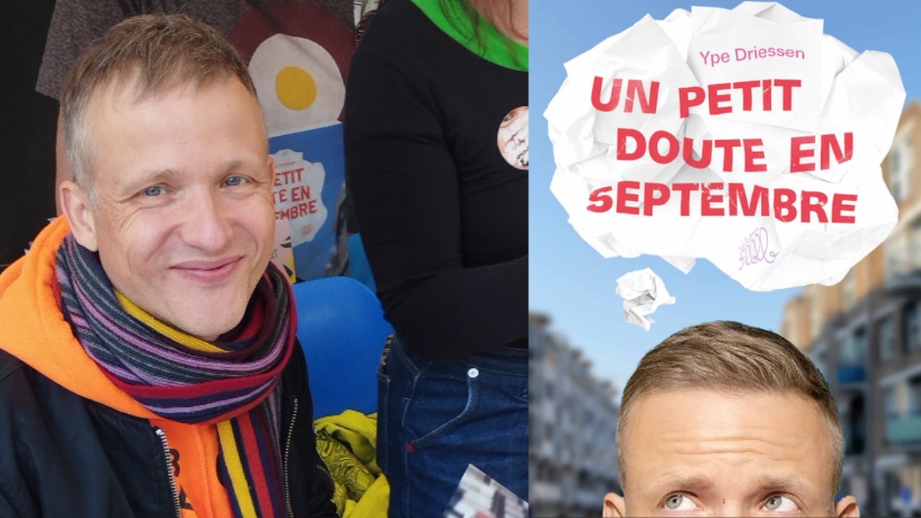 Ype Driessen, auteur du roman-photo gay « Un petit doute en septembre »