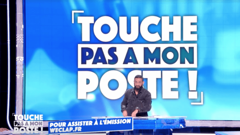 Cyril Hanouna dans « Touche pas à mon poste » sur C8