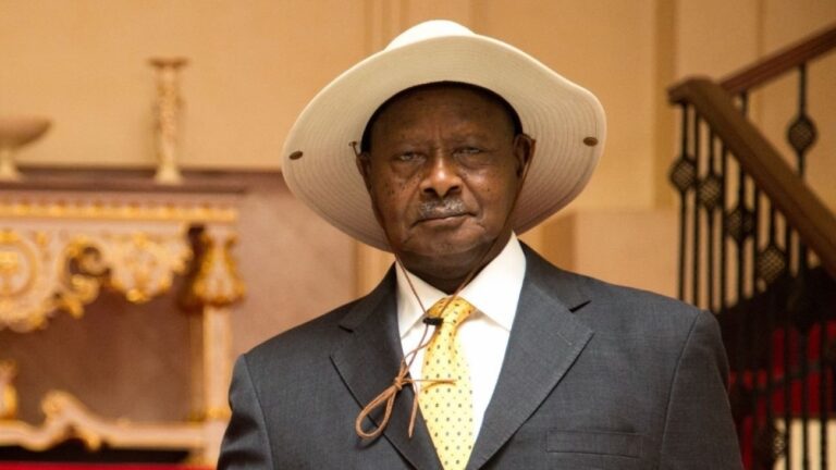 Le président ougandais Yoweri Museveni en 2018