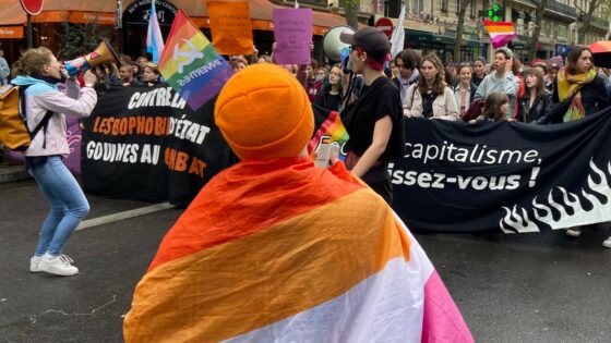 Retour en images sur la troisième Marche lesbienne de Paris