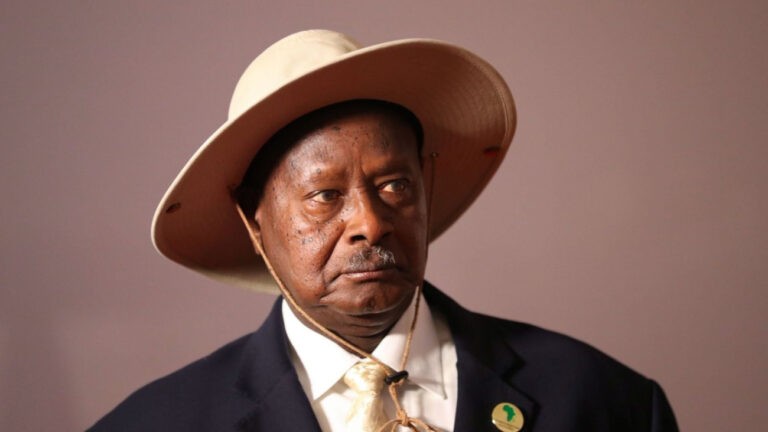 Yoweri Museveni, le président ougandais, en 2018