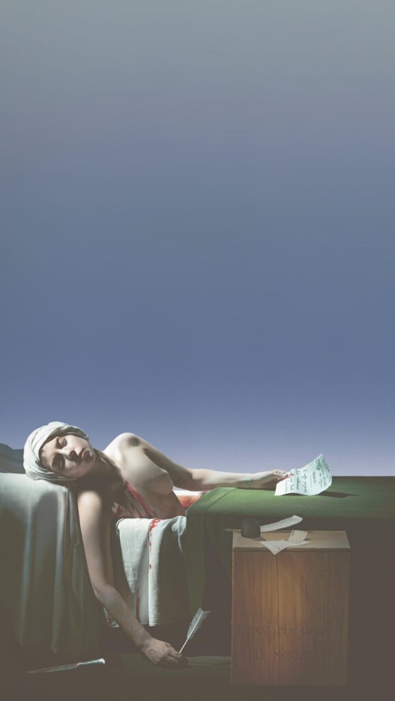 « The Death of Marat », 2013, Bob Wilson - © Courtesy Robert Wilson. All rights reserved