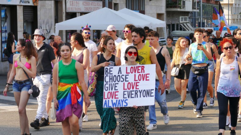 La Pride de Turin le 17 juin 2023