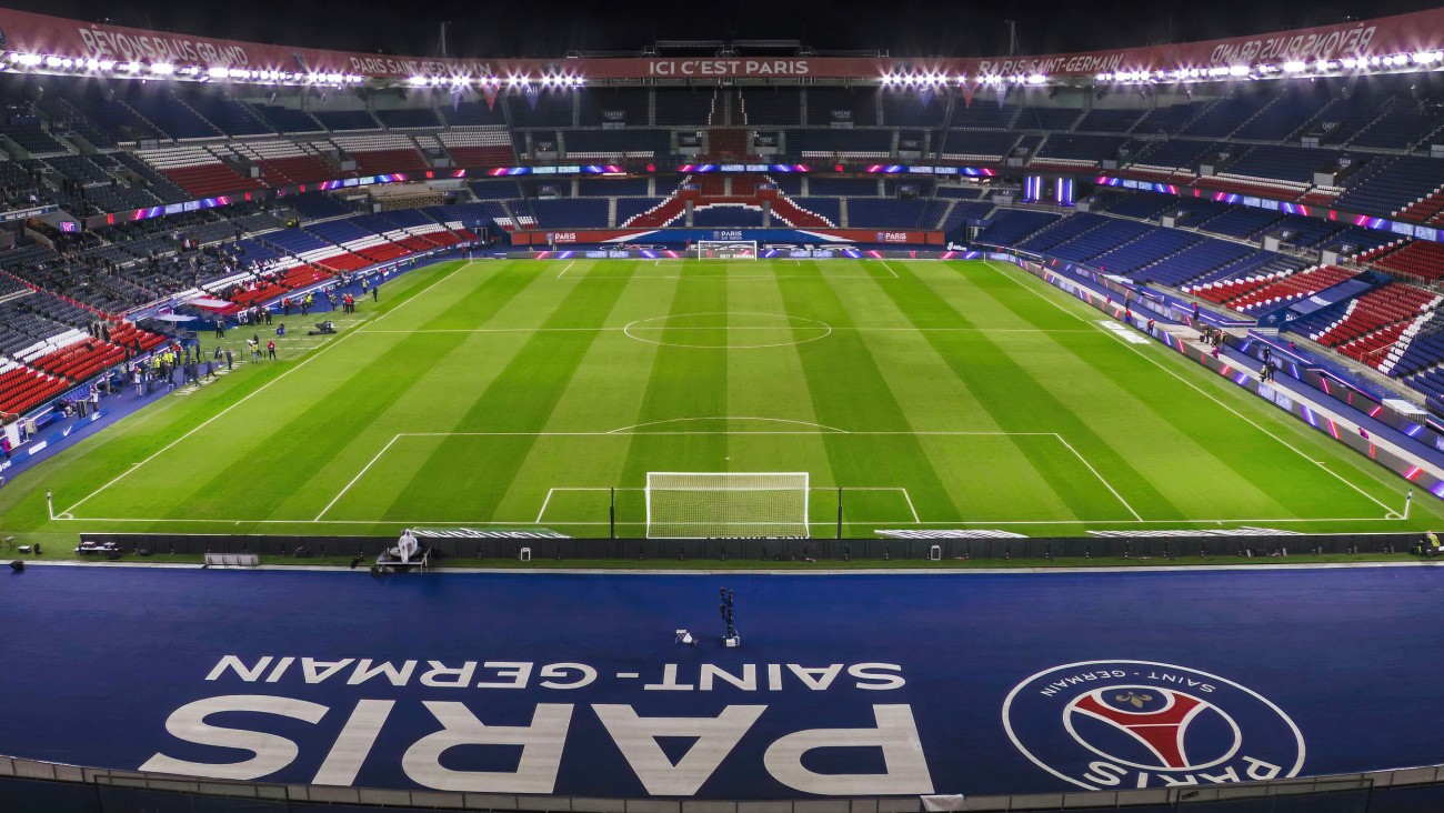 Le Parc des princes, stade du PSG