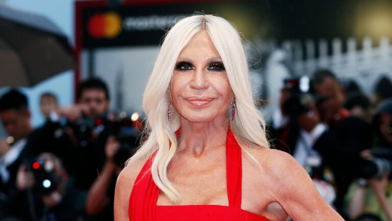 Donatella Versace à Venise en 2018 - Andrea Raffin / Shutterstock