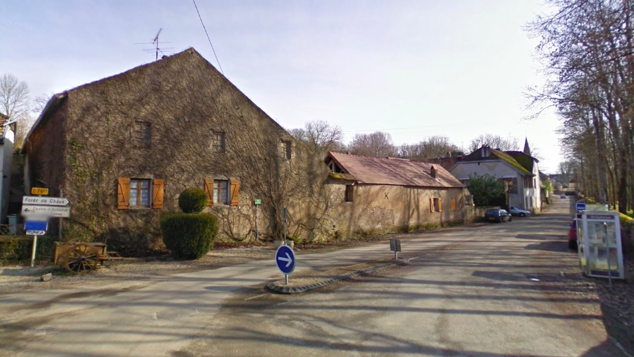 Vue du village d'Eclans-Nenon