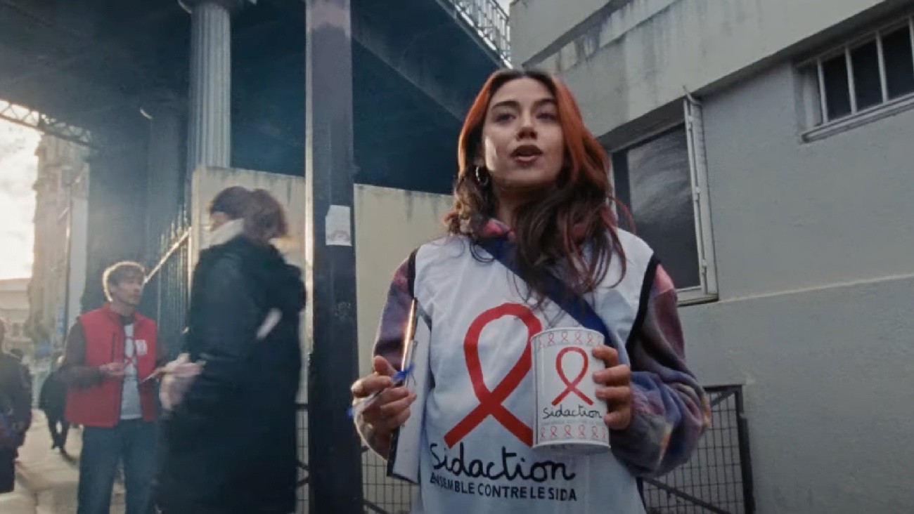 Extrait du clip de la campagne 2024 du Sidaction