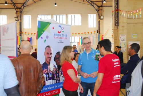 Gay Games Paris 2018 au 19ème Printemps des Assoces