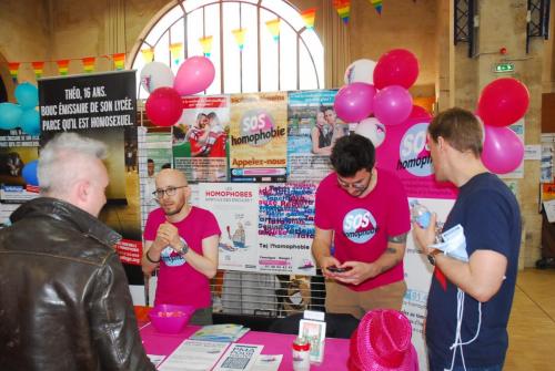 SOS homophobie au 19ème Printemps des Assoces