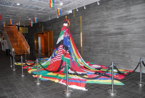 Les drapeaux des pays qui discriminent