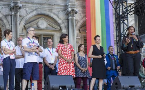 Laura Flessel, ministre des Sports, remercie organisateurs et bénévoles